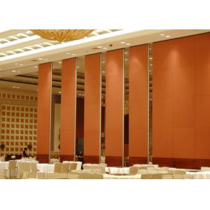Buy cheap Movable Partition Operable Walls In Fabric With Sponge Soft Cover For Convention Center from wholesalers