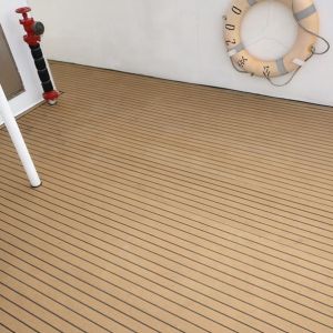 Buy cheap Upgrade Your Yacht's Decking Game with 5mm PVC Synthetic Teak Flexiteek Alternative from wholesalers