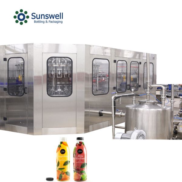 Buy cheap Fully Automatic Fruit Juice Filling Machine 380v Processing Bottle Production Line from wholesalers