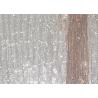 Buy cheap Champagne Gold Flat Shine Sequin Fabric For Formal Dress With High Color Fastness from wholesalers