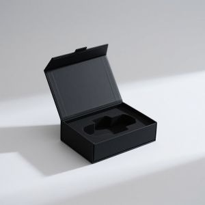 China Wholesale Custom Logo EVA Foam Insert Rigid Cardboard Magnetic Gift Packaging Box with Recycled Materials on sale