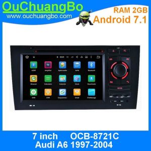 Buy cheap Ouchuangbo car multimedia gps system for Audi A6 1997-2004 with 1080P video wifi multiple amplifiers sound ROM 16GB from wholesalers