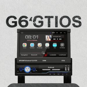 Buy cheap 1 Din 7 Inch Retractable Touch Screen Android 2+32/2+64G Car Radio GPS with Carplay FM RDS Wifi BT AM USB & Stereo MP5 from wholesalers