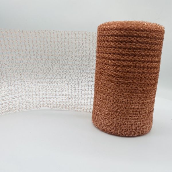 Quality 127x10cm Copper Gauze Industrial Cleaning Mesh Soft Never Rust for sale
