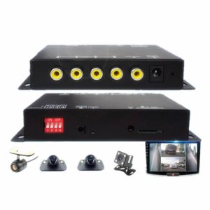 Buy cheap No Blind Spot Panoramic 4 Channel Car Dvr System All Round Dash Cam DVR Recorder from wholesalers