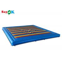 Buy cheap Large PVC Tarpaulin Inflatable Bounce Board Adult Indoor / Outdoor Sports product