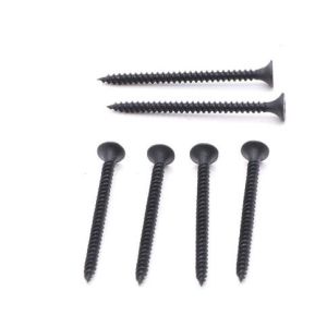 Black Self Tapping Phosphating Drywall Screws With Bugle Head
