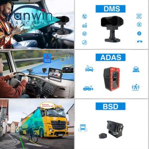 8CH AI BSD ADAS DMS MDVR System HD 1080P HDD Mobile DVR With 4G GPS WIFI