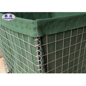 Buy cheap Galvanized Welded Military Defensive HESCO Barriers With Geotextile Cloth OEM Service from wholesalers