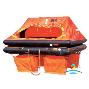 Buy cheap Hot sale Marine Life Saving Equipment 30 Man Throw Over Board Liferaft from wholesalers
