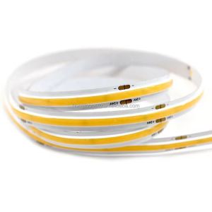 Buy cheap Damproof COB LED Strip CRI90 300LEDs/m 10m/roll with 3M Tape and No Voltage-drop DC12V from wholesalers