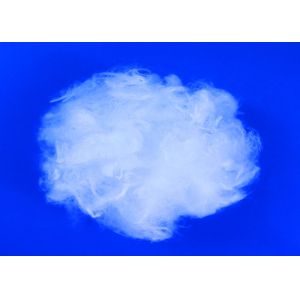 Special Functional Polypropylene Staple Fiber , 9D*76MM Geotextile Fiber