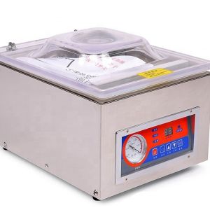 SS 85750 mm Meat Vacuum Packaging Machine with Rubber Liner and Wide Application