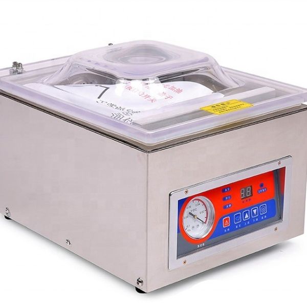 SS 85750 mm Meat Vacuum Packaging Machine with Rubber Liner and Wide Application