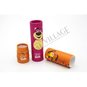 Buy cheap OEM Custom Lipstick Paper Tube Containers 20mm DIAM Without Mechanism from wholesalers