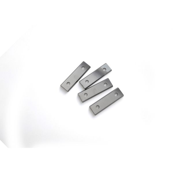 Buy cheap 94HRA Tungsten Carbide Reversible Blade 40×12×1.5 -35° from wholesalers