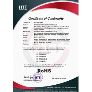 Shenzhen Wenhui Technology Development Co., Ltd. Certifications