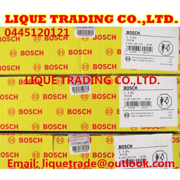 BOSCH 0 445 120 121 Genuine Common rail injector 0445120121 / 4940640 for
