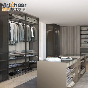 Customized Walk in Wardrobes in Complete Set for Luxury Bedroom Resorts