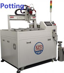 China 2K Fluids Adhesive Material Resin Auto Degassing Heating Potting Machine for Standalone on sale