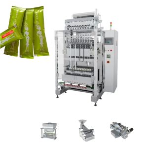 Buy cheap Multi Head Filing Multi Lane Packing Machine For Multiple Packaging Containers from wholesalers