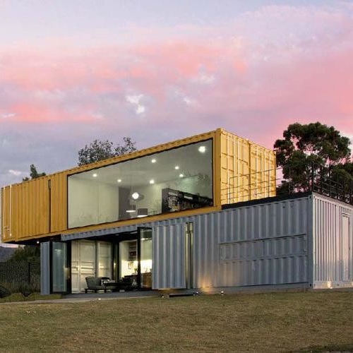 Quality Granny Flat Prefab Shipping Container House 37 Sqm 20ft 40ft 2 Bedroom 3 Bedroom Folding Expandable for sale
