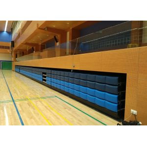 Power Control Retractable Grandstands Retractable Seating System Recessed