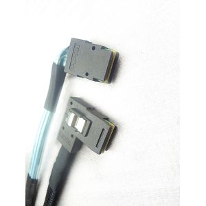 Self Lock 12Gbps Left Angle 0.5 Meter Internal SAS Cable