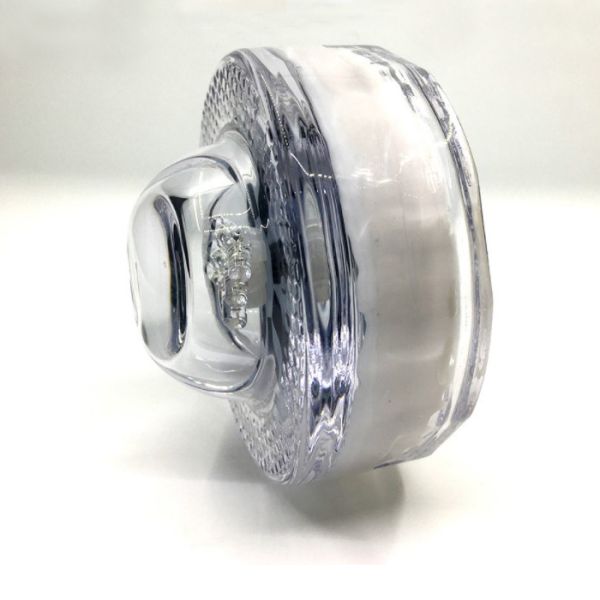 Road Safety Stud High Reflection Solar LED Glass Cat Eye Glass Stud Manufactured