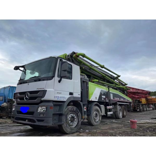 Concrete Pump Machine Zoomlion Second Hand 56 Meter Boom Pump