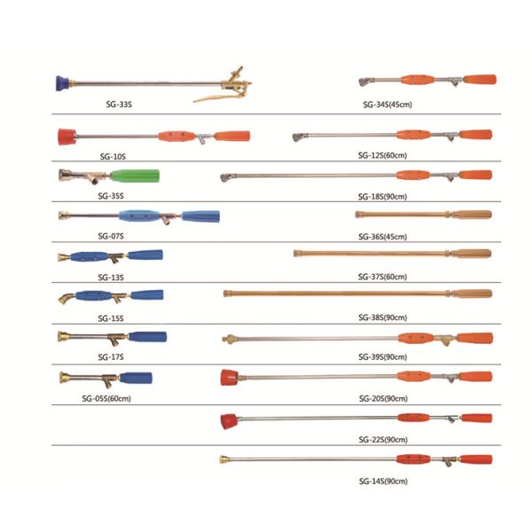 Quality SG-335 Agriculture Sprayer Parts Pressure Water Power Sprayer Gun PP Plactic for sale