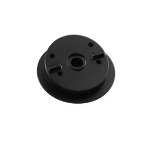 OEM Polishing Robotics Aluminum Bracket Black Anodized Treatment