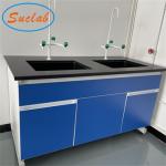 Buy cheap Durable Laboratory Work Benches Alkali Resistant With PP Sink And Faucet from wholesalers