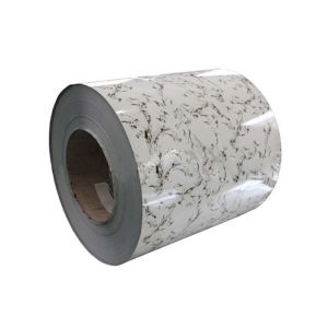 China Marble Pattern Texture Prepainted Galvalume Steel Coil on sale