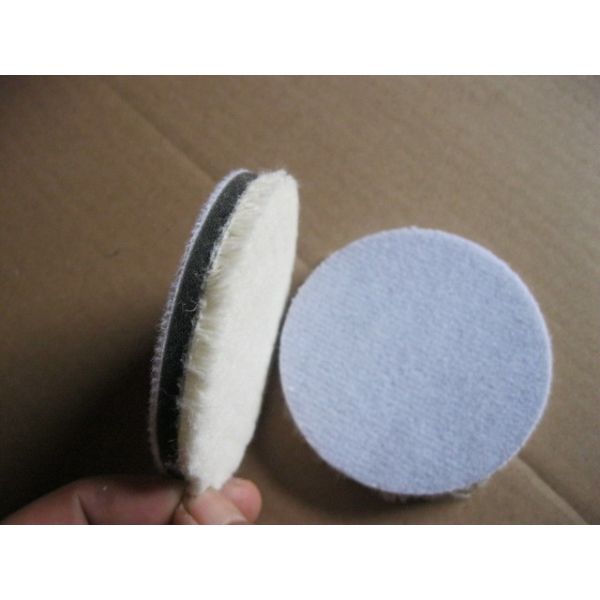 Quality 150mm 180mm Wool Polishing Pad Bonnet Buffing OEM for sale