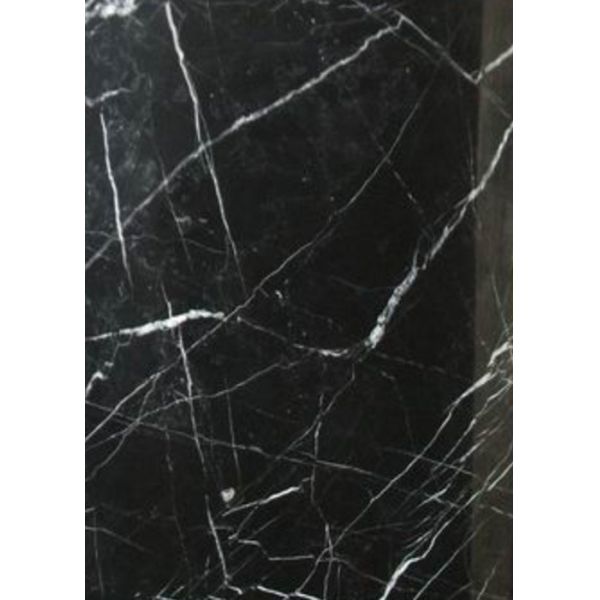 Quality Black Marquina Nero Marquina Gloss Marble Floor Tiles Frost Resistance for sale