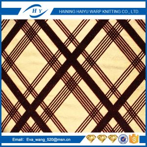 Buy cheap upholstery fabric flocking velvet sofa fabric bonded polyester fabric from wholesalers