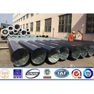 Buy cheap Q345 80ft And 90ft Utility Power Poles For Transmission from wholesalers