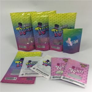 Buy cheap Mylar Reusable k Bags Smell Proof k Aluminum Foil Cbd Gummy Bear Pouch from wholesalers