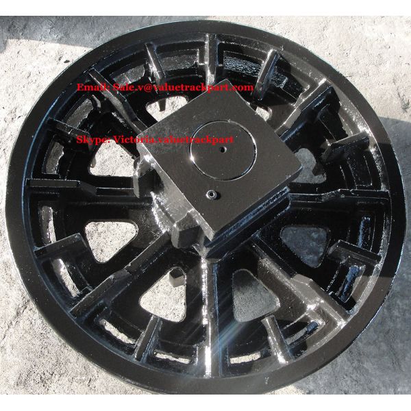 Quality HITACHI SUMITOMO Crawler Crane SCX6500 Front Idler Assy for sale