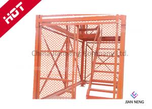 China Box Type Ladders And Scaffold Towers , Lightweight Scaffold Tower With Satety Protecting Netting on sale China Box Type Ladders And Scaffold Towers , Lightweight Scaffold Tower With Satety Protecting Netting on sale