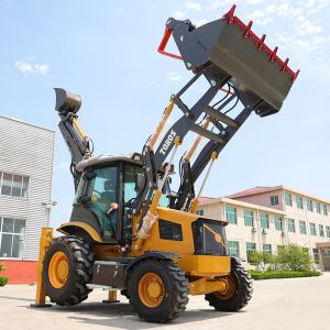 Buy cheap High Speed 2400r/Min Electric Backhoe Loader Machine Industrial Use from wholesalers