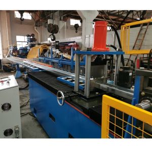 Buy cheap Multiple Sizes C Purlin Roll Forming Machine Metal C Section Making Machine with Servo Following Cutting from wholesalers