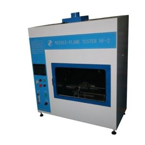IEC60695 Flammability Testing Equipment , 0.5m³ Needle - Flame Tester PLC