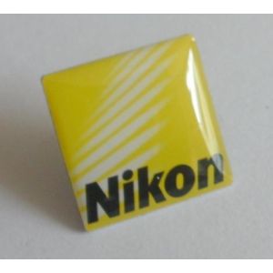 Buy cheap Nikon style customed size enamel lapel pin badge from wholesalers