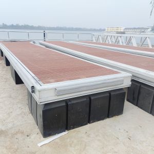 Buy cheap Buoyancy 480-600kgs LLDPE Floating Dock With EPS Foam Customized product