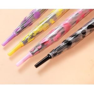 Buy cheap Black Frame Clear 10C POE Umbrella With Full Panel Printing from wholesalers