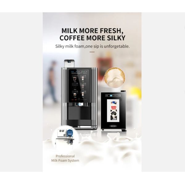 Buy cheap Freshly Ground Coffee with Bean To Cup Coffee Vending Machine from wholesalers