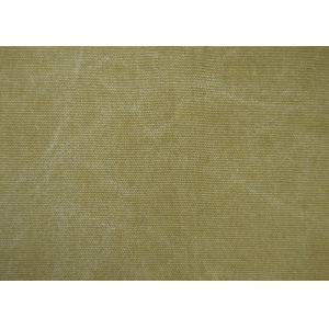 Buy cheap Plain Style Washed Canvas Fabric Soft Feeling And Shrink - Resistant from wholesalers
