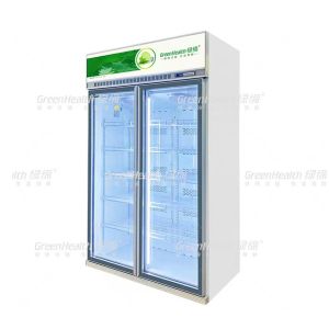 Advanced Customized Supermarket 5 Layers Chiller With Fan Cooling And Cubigel